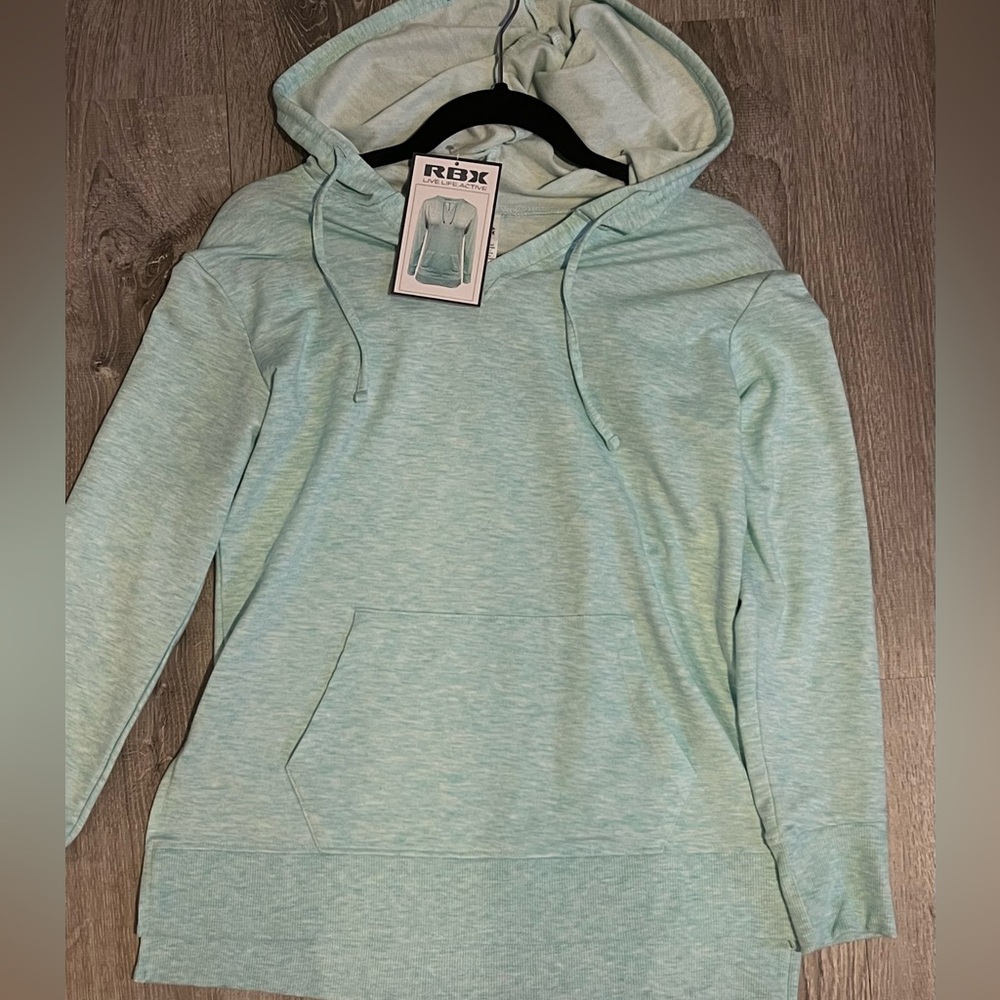 RBX Active Teal Blue Hoodie *NEVER WORN*